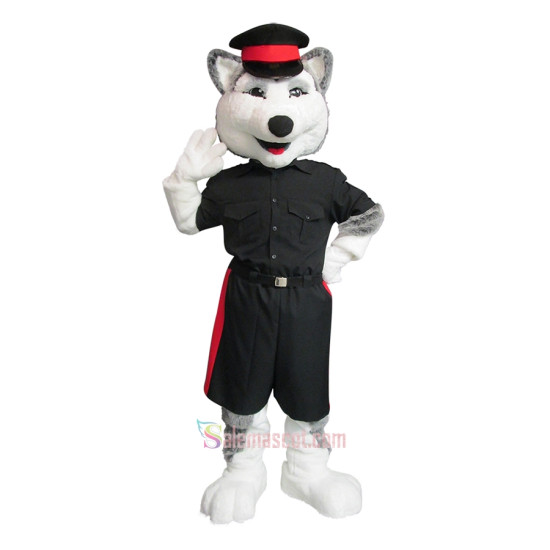Husky Dog Mascot Costume
