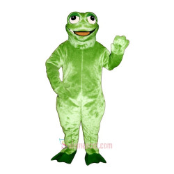 Jaunty Frog Mascot Costume