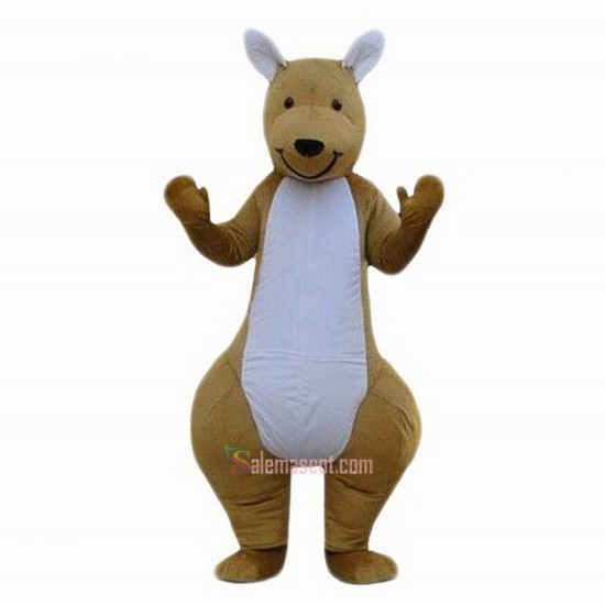 Kangaroo Cartoon Mascot Costume