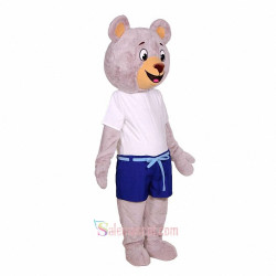 Kelly the Bear Mascot Costume