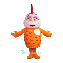 Cute Handsome Fish Mascot Costume