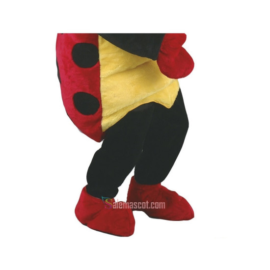 Ladybug Happy Mascot Costume