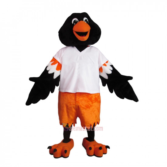 College Oriole Mascot Costume