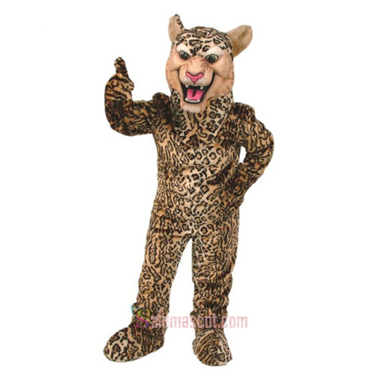 Leopard/Cheetah/Jaguar Mascot Costume