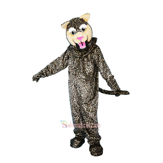 Leopard Panther Cartoon Mascot Costume