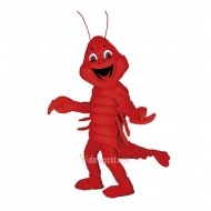 Happy Lobster Mascot Costume