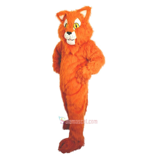 Long Hair Cat Cartoon Mascot Costume