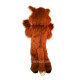 Long Hairy Fox Cartoon Mascot Costume