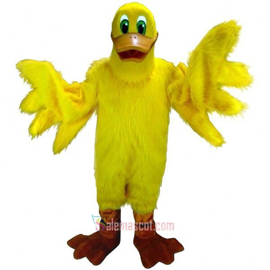 Lucky Yellow Duck Mascot Costume