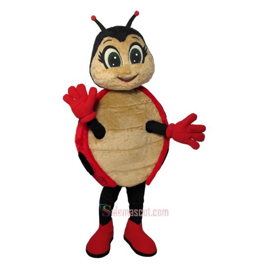 Cute Lady Bug Mascot Costume