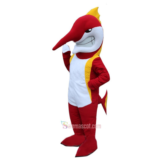 Marlin Fish Mascot Costume
