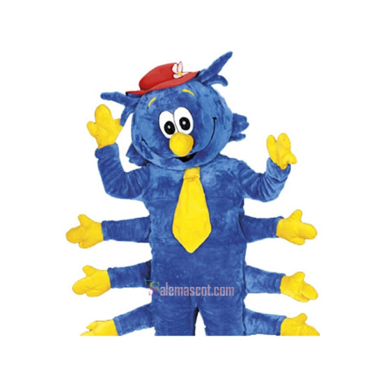 Mascot Costume Centipede Happy