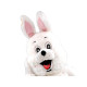 Mascot Costume Happy White Rabbit