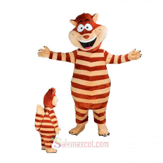 Cute Happy Cat Mascot Costume
