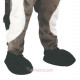 brown cow mascot costume