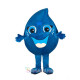 Drop Mascot Costume 