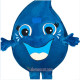 Drop Mascot Costume 