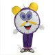 Clock Mascot Costume wakes up