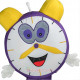 Clock Mascot Costume wakes up