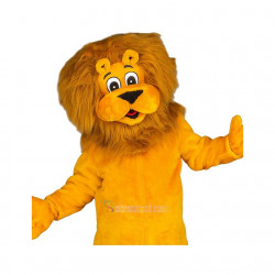 Happy Lion Mascot Costume