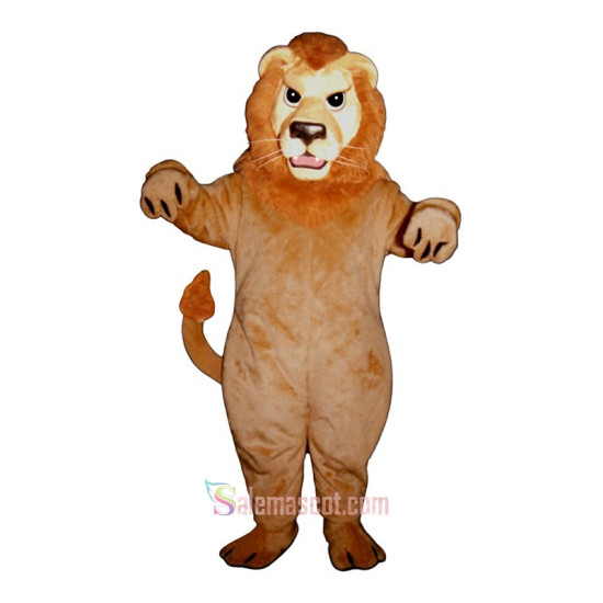Mean Lion Mascot Costume