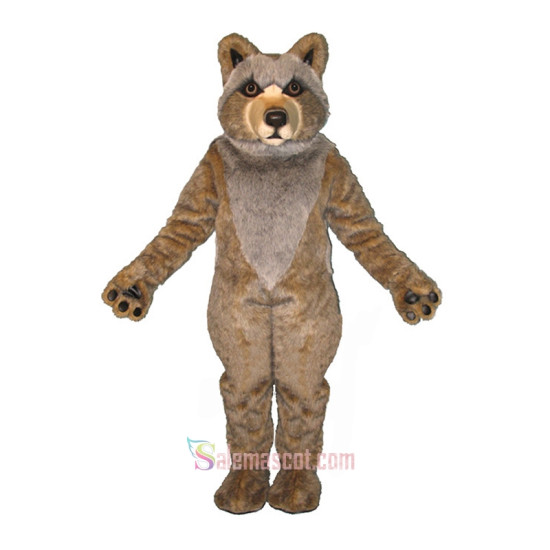 Mexican Grey Wolf Mascot Costume