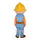 Miner Coalman Cartoon Mascot Costume