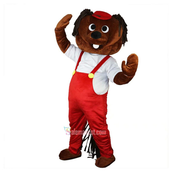 Mole,Hamster, Chipmunk,Beaver, Beaver Cartoon Mascot Costume