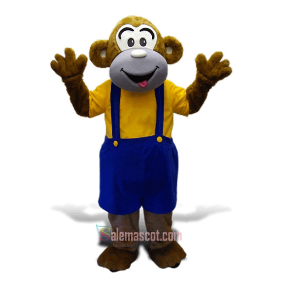 Monkey Character Mascot Costume