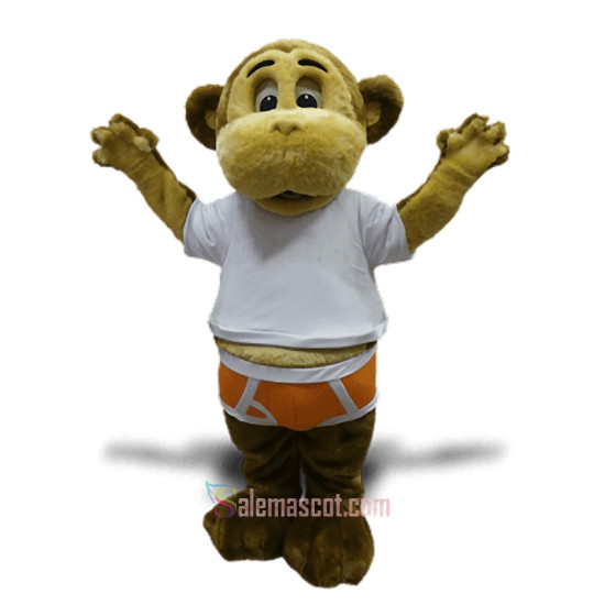 Monkey Character Mascot Costume
