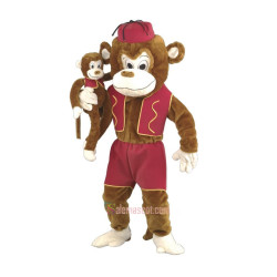 Happy Monkey Mascot Costume
