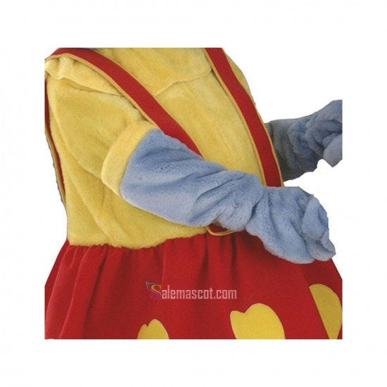 Gray Mouse Mascot Costume