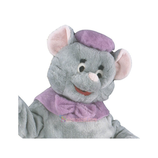 Gray Short Hairs Mouse Mascot Costume