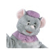 Gray Short Hairs Mouse Mascot Costume