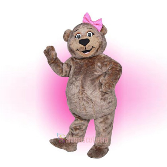 Ms Bear Mascot Costume