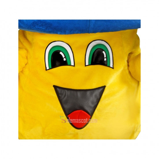 Cute Happy Mushroom Mascot Costume