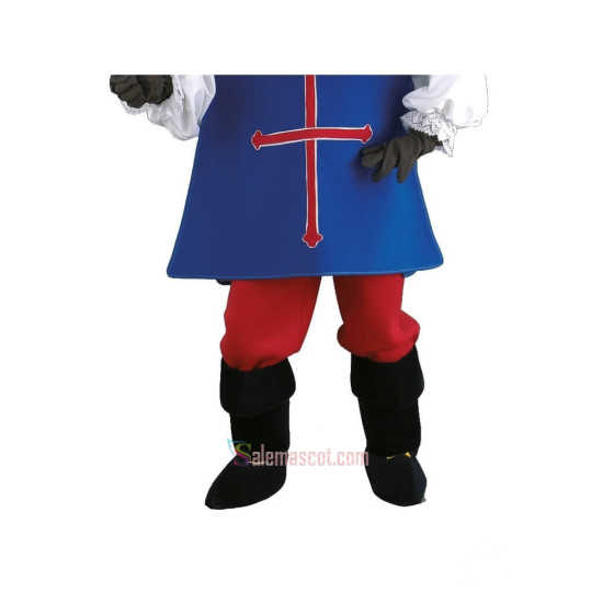Musketeer Porthos mascot costume