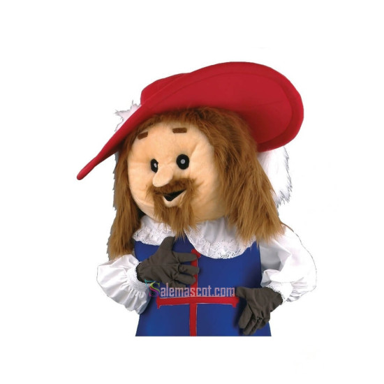 Musketeer D'Artagnan Mascot Costumes Musketeer D'Artagnan Mascot Costumes