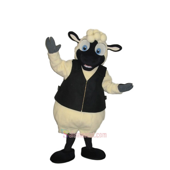 Cute Charming Sheep Mascot Costume