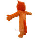 Orange Lion Mascot Costume