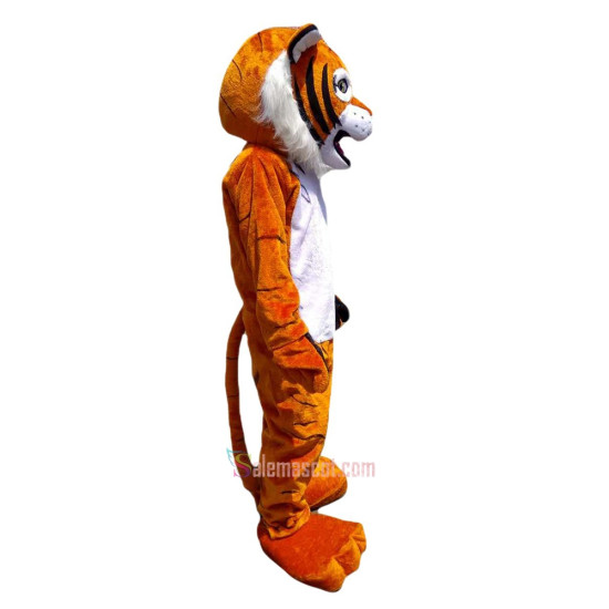 Orange Tiger Mascot Costume