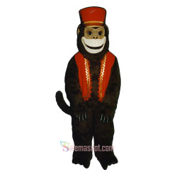 Organ Grinder Monkey Mascot Costume