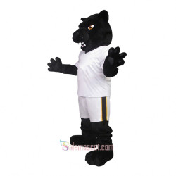 College Black Panther Mascot Costume