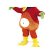 Cute Happy Parrot Mascot Costume