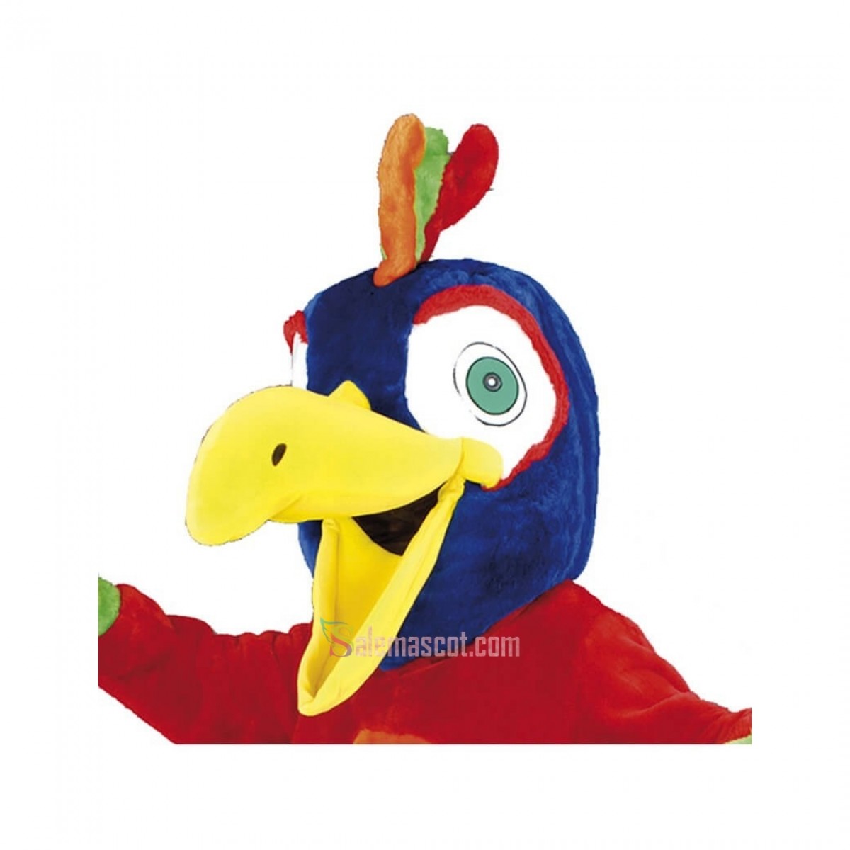 Cute Happy Parrot Mascot Costume Cute Happy Parrot Mascot