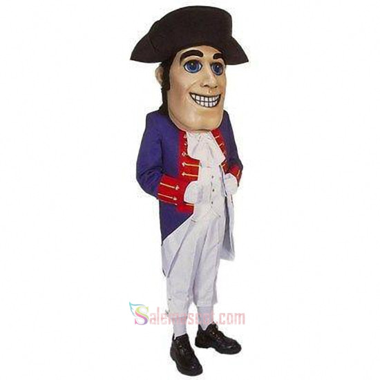 Patriot Mascot Costume Free Shipping