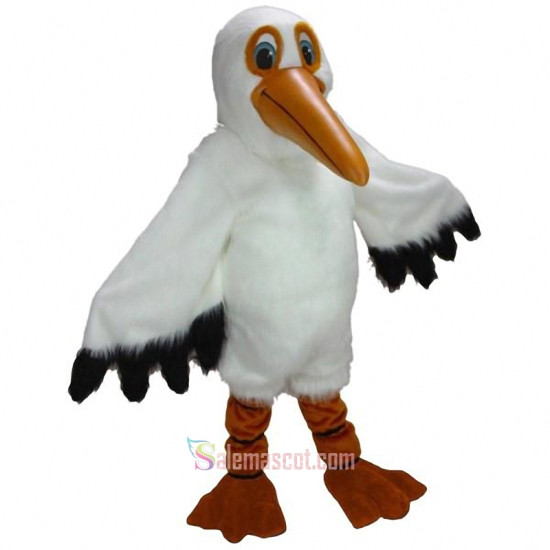 Paulie Pelican Mascot Costume