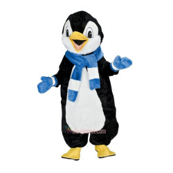 Cute Happy Penguin Mascot Costume