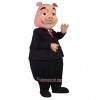 Pie Man Pig Mascot Costume