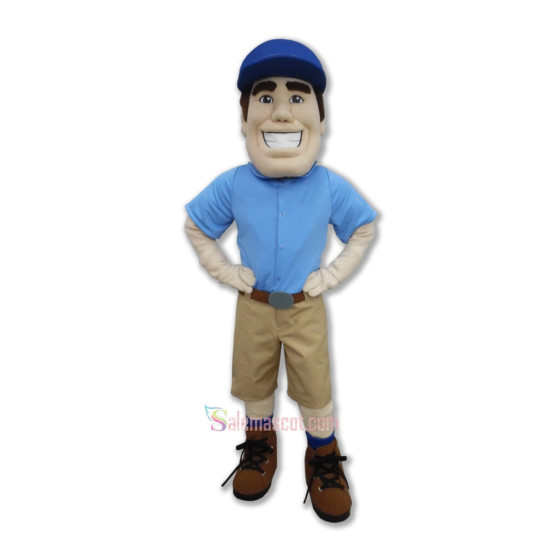 Pilot Pete Mascot Costume